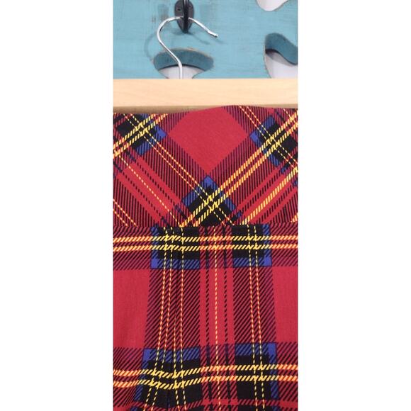 Torrid X Betsey Johnson Plaid Slip on Pants Size 0 - Picture 10 of 12